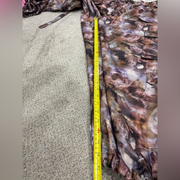 The Ragged Priest Nova Skull Print Parachute Pants Trousers and Backless Top 12 - Picture 13 of 13